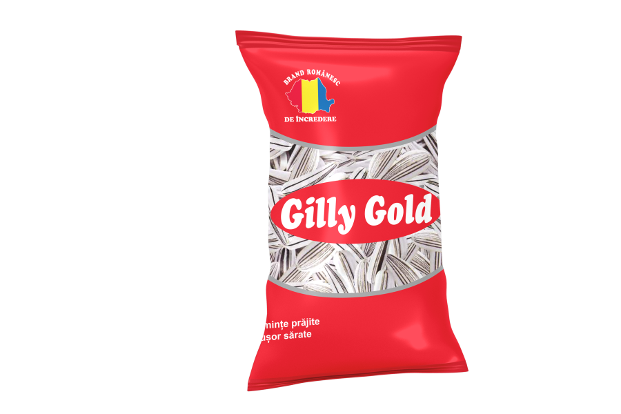  Gilly Gold seminte albe de floarea soarelui usor sarate 100g