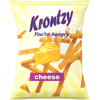 Krontzy cu aroma de branza 40g 